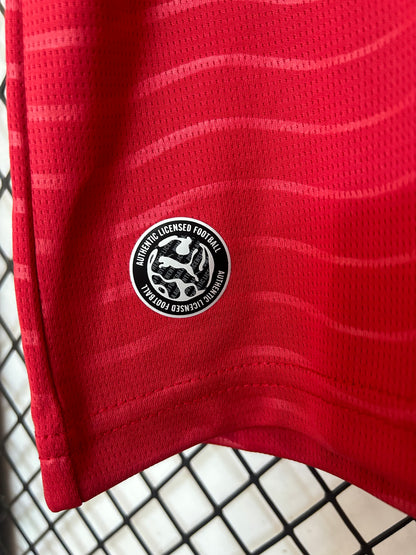 Camiseta Portugal 2025/2026 Local – Roja Diseño Ondas Premium