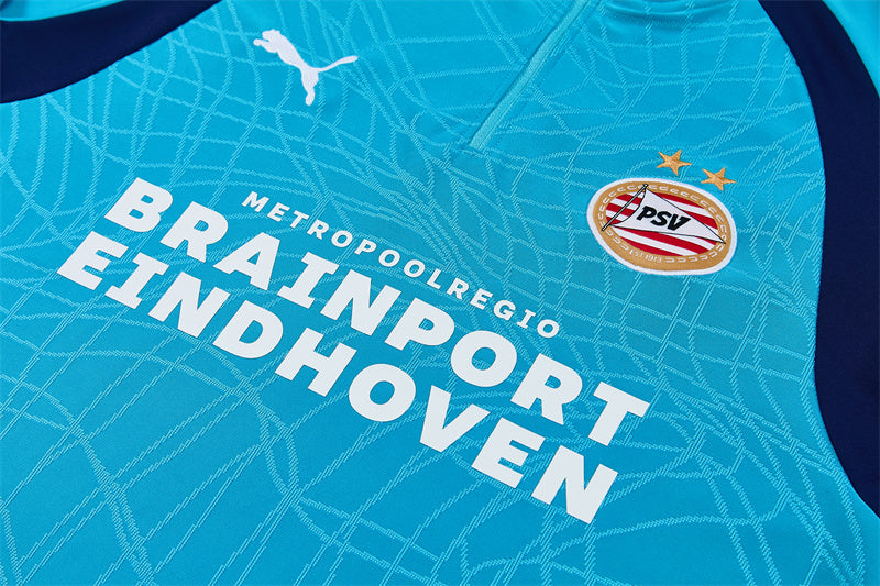 Chándal PSV Eindhoven Entrenamiento – Turquesa y Azul Marino