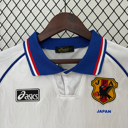 Camiseta Retro Japón 1998 – Segunda Equipación “White Flames”