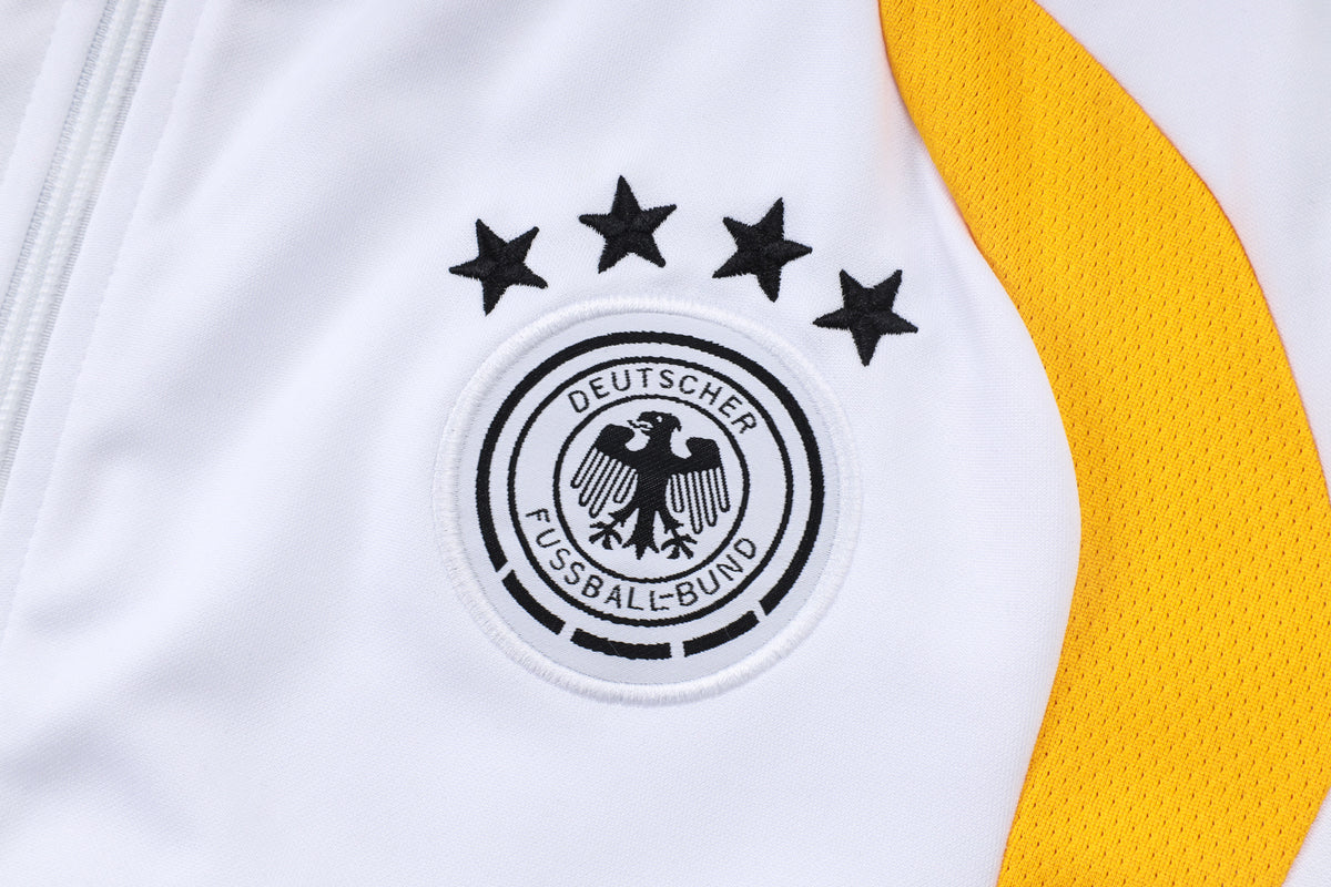 Chándal Selección Alemania Entrenamiento 26/27 – Blanco, Negro y Rojo