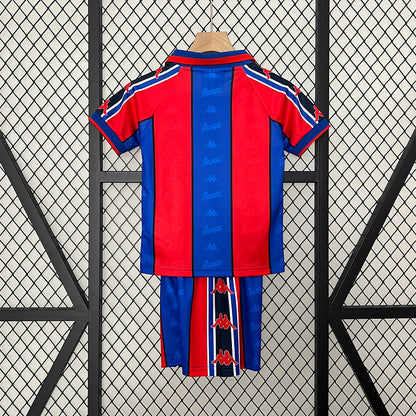 Conjunto Infantil FC Barcelona Retro Años 90 – Kappa Oficial