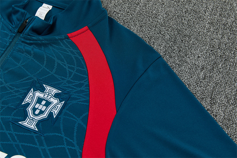 Chándal Selección Portugal Verde Azulado – Puma – Conjunto de Entrenamiento