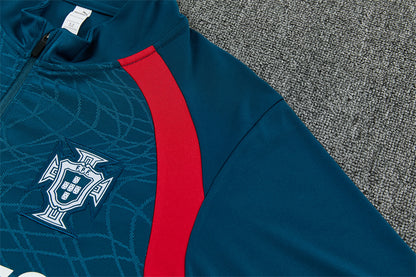 Chándal Selección Portugal Verde Azulado – Puma – Conjunto de Entrenamiento