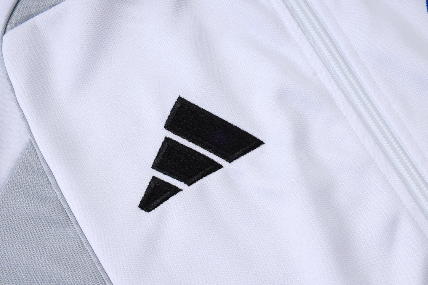 Chándal Real Madrid 2025/2026 – Blanco Perla Adidas