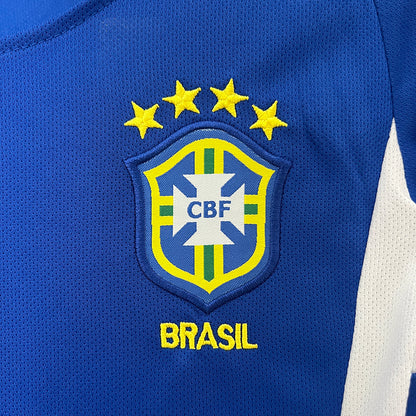 Conjunto Brasil Kids Nike – Alternativo Azul