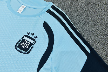Conjunto Argentina 2025/2026 – Equipación de Entrenamiento Celeste Premium