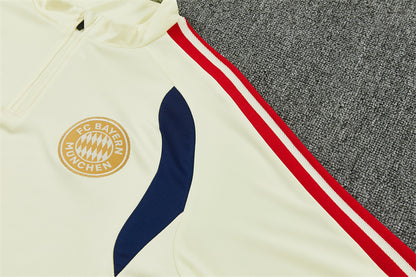 Chándal Bayern Múnich Blanco y Azul 2026/27 – Adidas – Conjunto de Entrenamiento