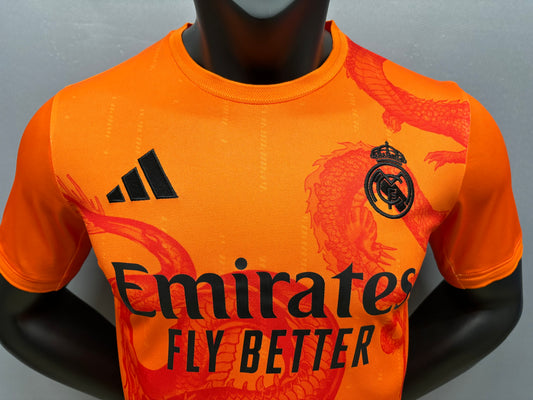 Camiseta Alternativa Real Madrid 2024/2025 - Dragón Naranja