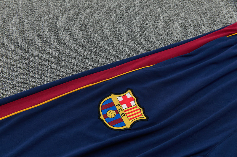 Chándal FC Barcelona Cuadros Azul y Granate – Nike – Conjunto de Entrenamiento