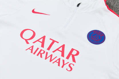 Chándal PSG Blanco y Negro 2026/27 – Nike – Conjunto de Entrenamiento
