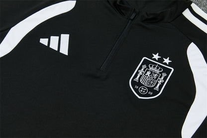 Chándal Selección Española Entrenamiento – Negro y Blanco