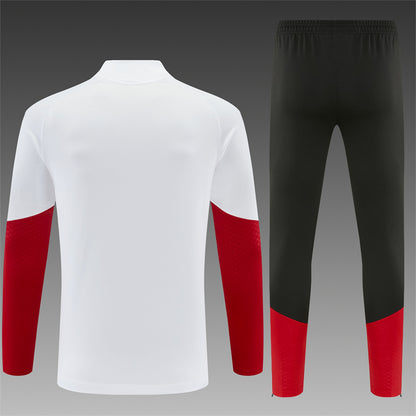 Chándal Alemania 2025/2026 – Conjunto de Entrenamiento Blanco con Detalles Tricolor