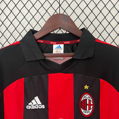 Camiseta Retro AC Milan 2002/03 – Primera Equipación