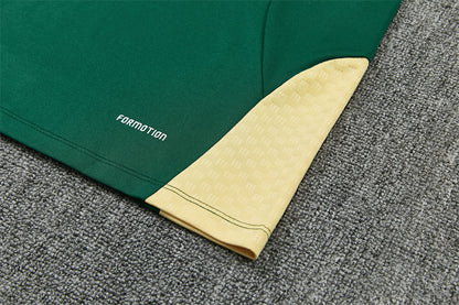 Conjunto Real Madrid 2026/2027 – Verde/Beige Entrenamiento