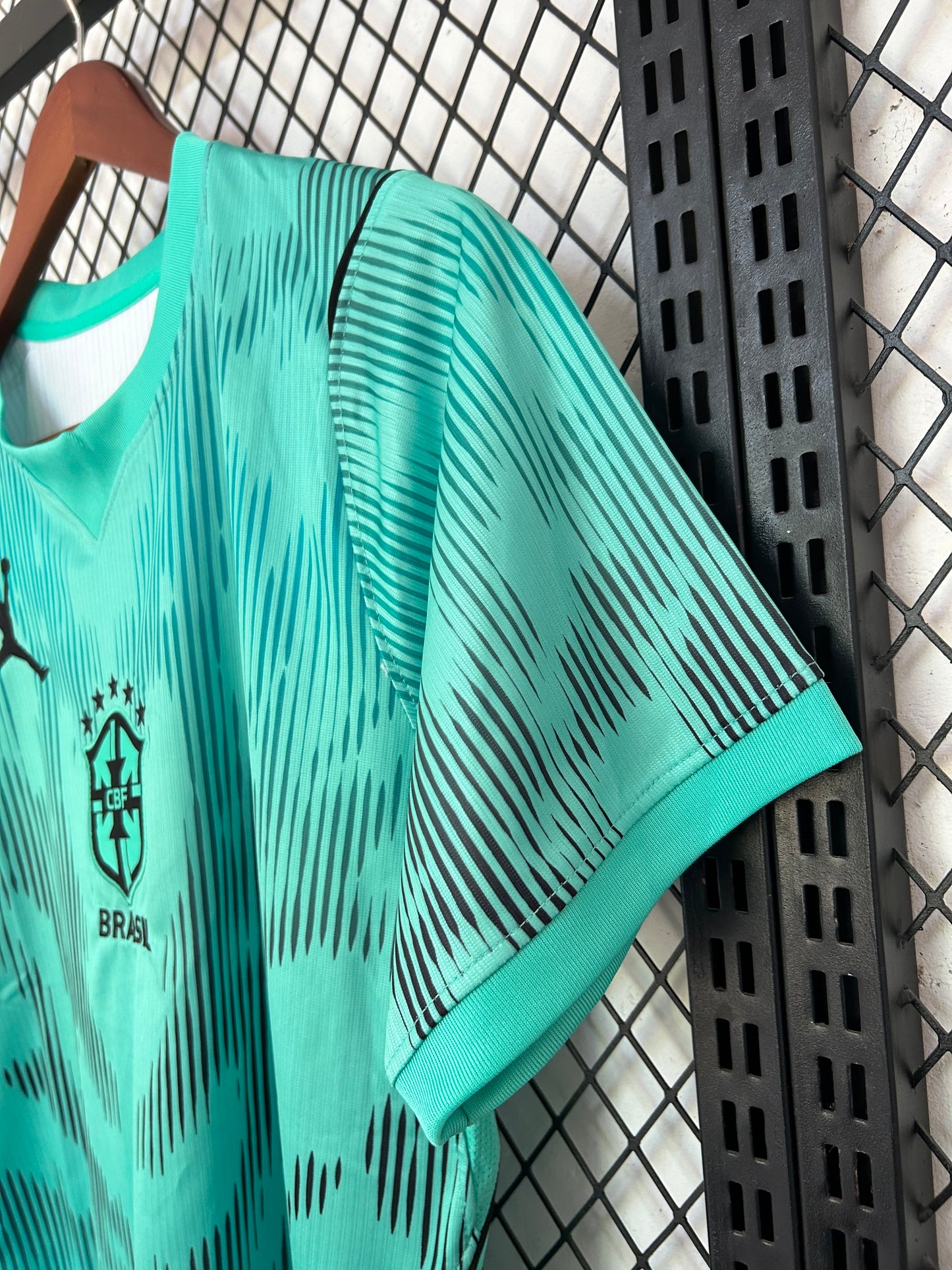 Camiseta Brasil Entrenamiento Verde Agua – Edición Jordan