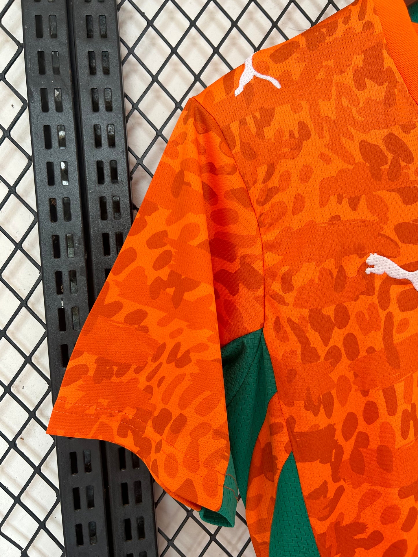 Camiseta Costa de Marfil 2025/2026 Local – Naranja Oficial