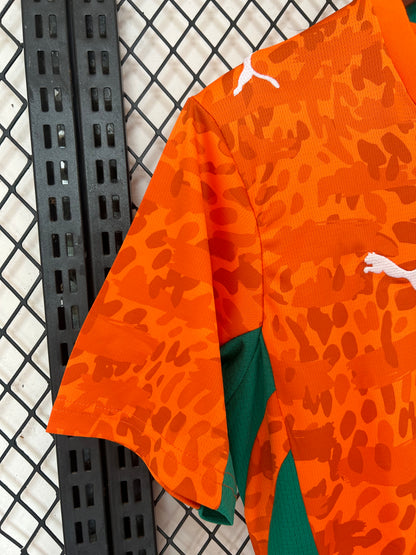 Camiseta Costa de Marfil 2025/2026 Local – Naranja Oficial