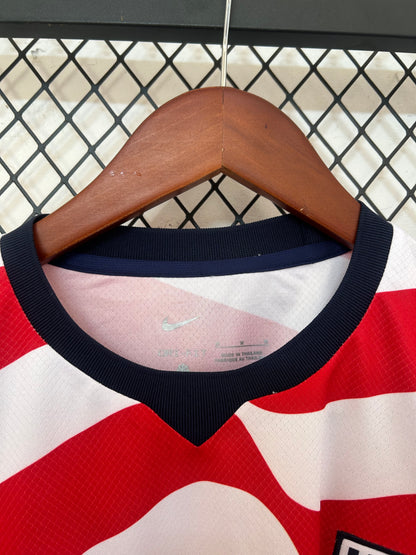 Camiseta Estados Unidos 2025/2026 Local – Diseño Ondas Rojas