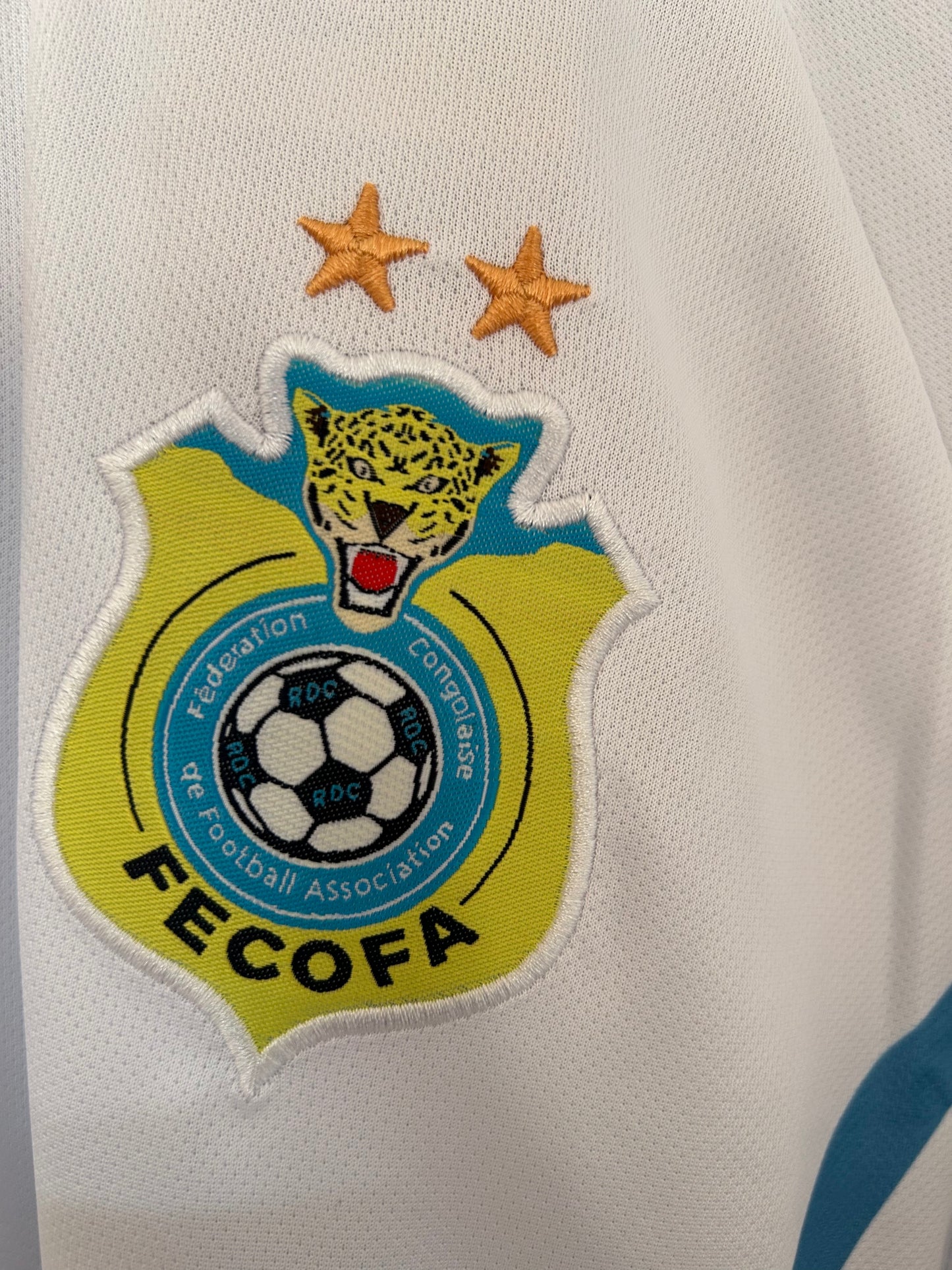 Camiseta RD Congo 2025/2026 Visitante – Blanca Oficial