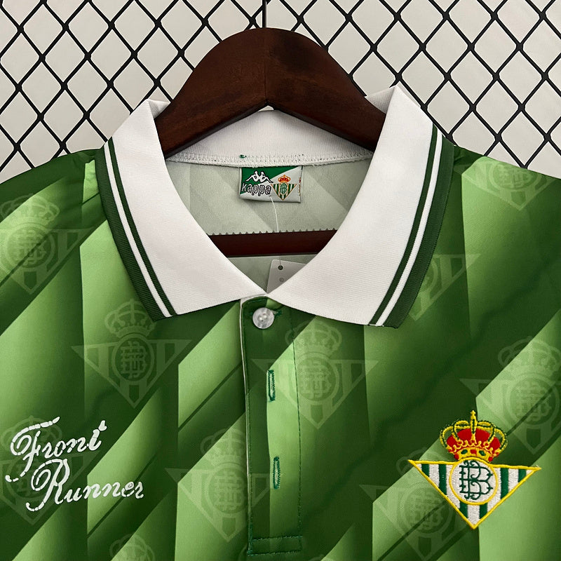 Camiseta Real Betis Front Runner – Verde Clásica (Años 90)