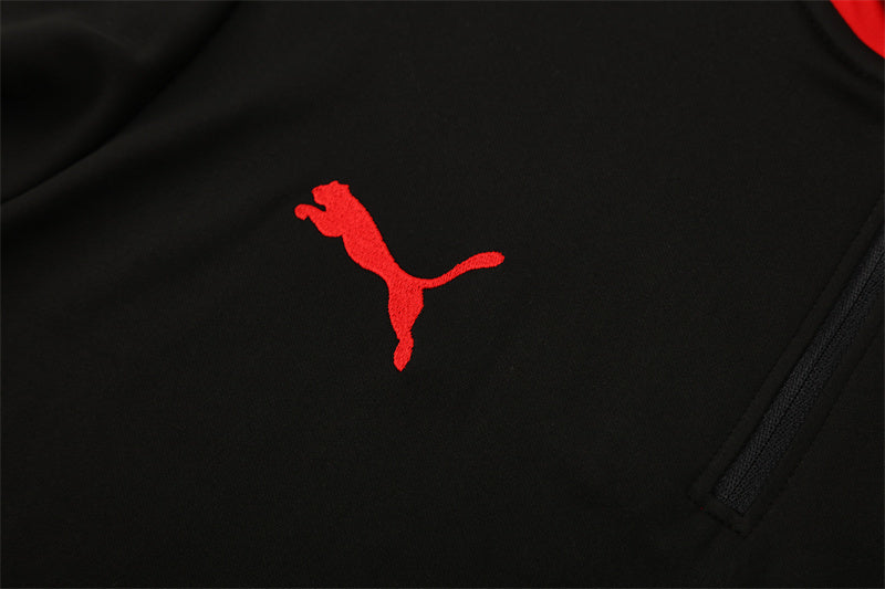 Chándal Portugal 2025/26 Training – Black & Red Edition