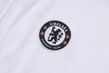 Chándal Chelsea FC 2025/2026 – Blanco y Negro