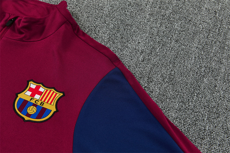 Chándal FC Barcelona Granate y Azul 2026/27 – Nike – Conjunto de Entrenamiento