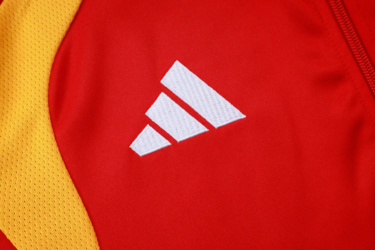 Chándal Alemania Entrenamiento 26/27 – Rojo, Negro y Amarillo