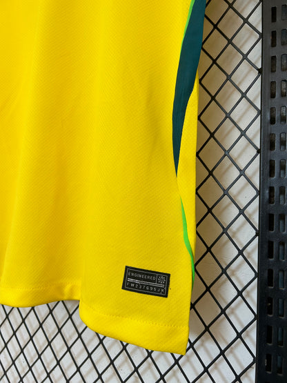 Camiseta Brasil 2025/2026 Local – Amarilla Oficial