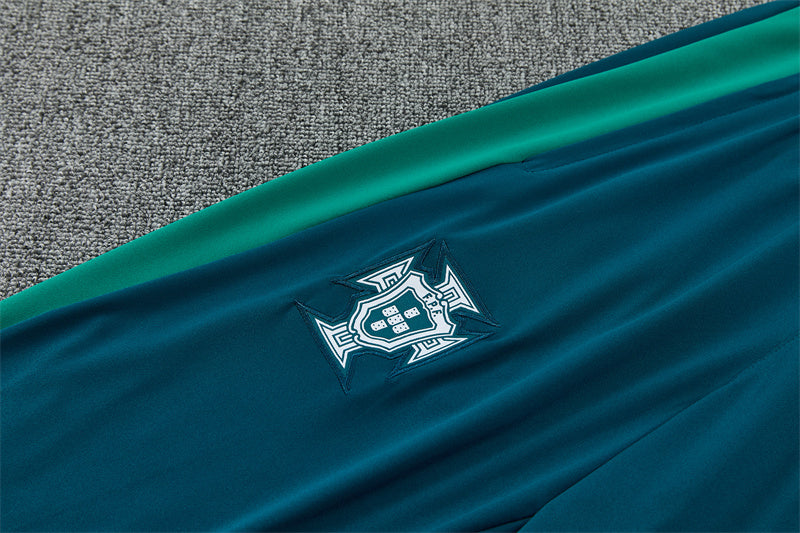 Chándal Selección Portugal Blanco y Verde – Puma – Conjunto de Entrenamiento