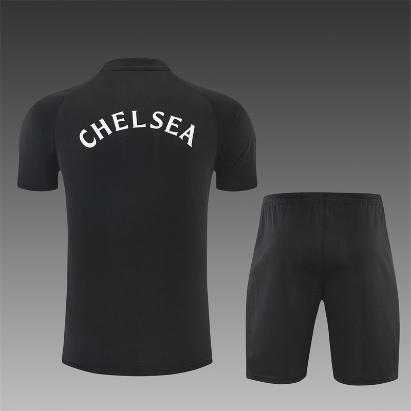 Conjunto Chelsea Entrenamiento Negro 26/27