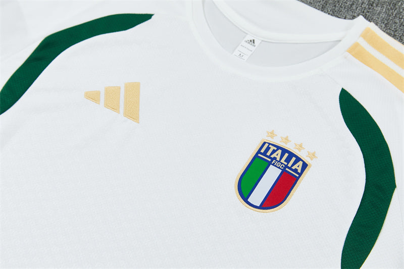 Conjunto Italia 2025/2026 – Equipación de Entrenamiento Blanca Premium