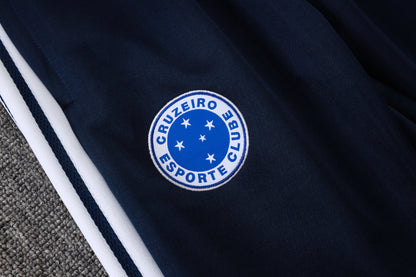 Chándal Cruzeiro Entrenamiento 26/27 – Azul Marino, Azul y Blanco