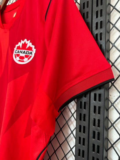 Camiseta Canadá 2025/2026 Local – Roja Oficial