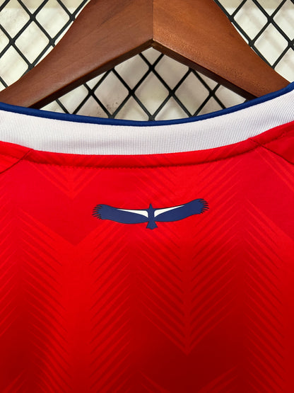 Camiseta Chile 2025/2026 Local – Roja Oficial Estilo Jugador