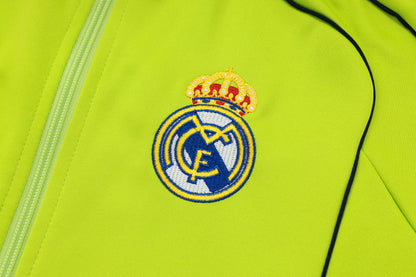 Chándal Real Madrid 2025/2026 – Verde Lima con Azul Marino