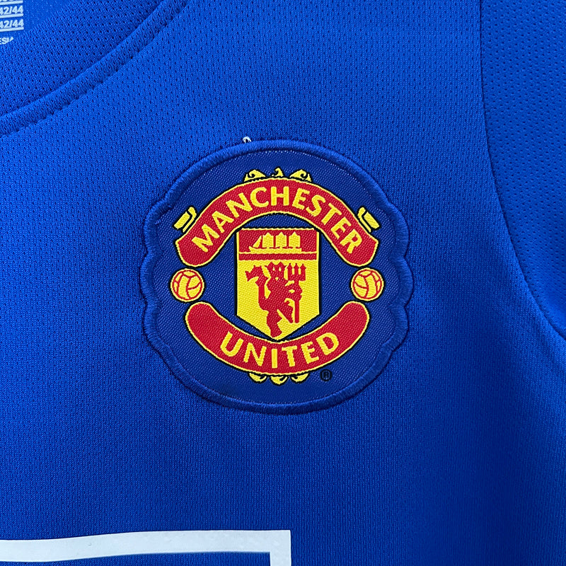 Camiseta y Short Manchester United Away Kids Nike – AIG (2008-2009)