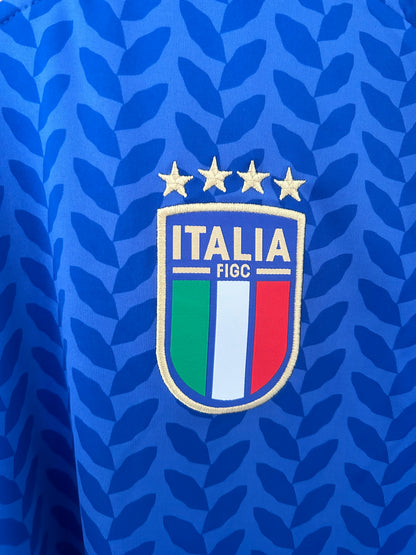 Camiseta Italia 2025/2026 Local – Azul Clásico Detalles Dorados