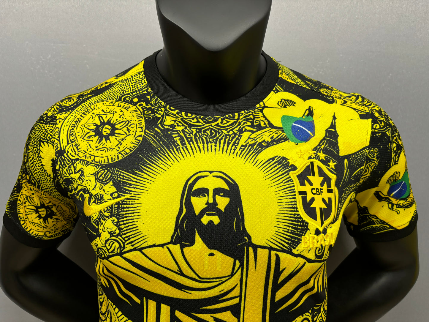 Camiseta Brasil Amarilla Edición Especial