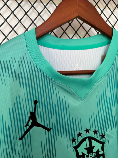 Camiseta Brasil Entrenamiento Verde Agua – Edición Jordan