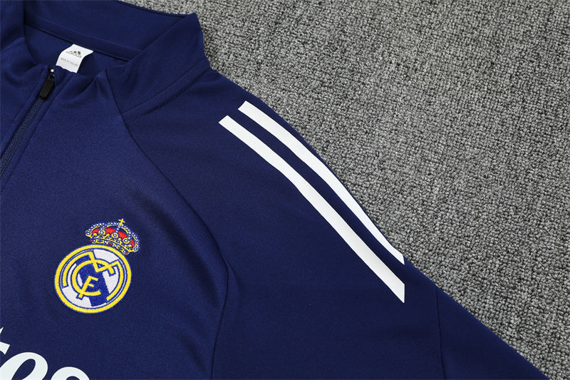 Chándal de Entrenamiento Real Madrid 25/26 – Azul Marino/Azul Celeste