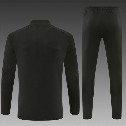 Chándal Manchester United Black Edition 2026/27 – Conjunto de Entrenamiento