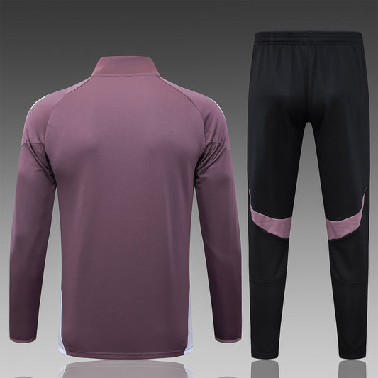 Chándal Manchester United 2025/2026 – Vino con Negro