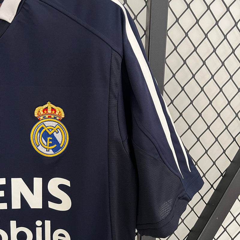 Camiseta Real Madrid Away Adidas – Siemens Mobile (2003-2004)