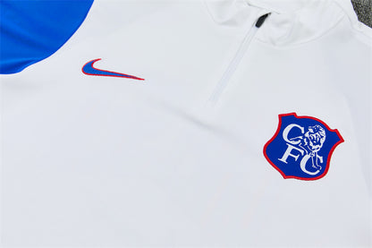Chándal Chelsea Blanco y Azul 2026/27 – Nike – Conjunto de Entrenamiento
