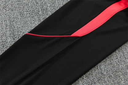Conjunto Brasil 2026/2027 – Negro/Rojo Entrenamiento