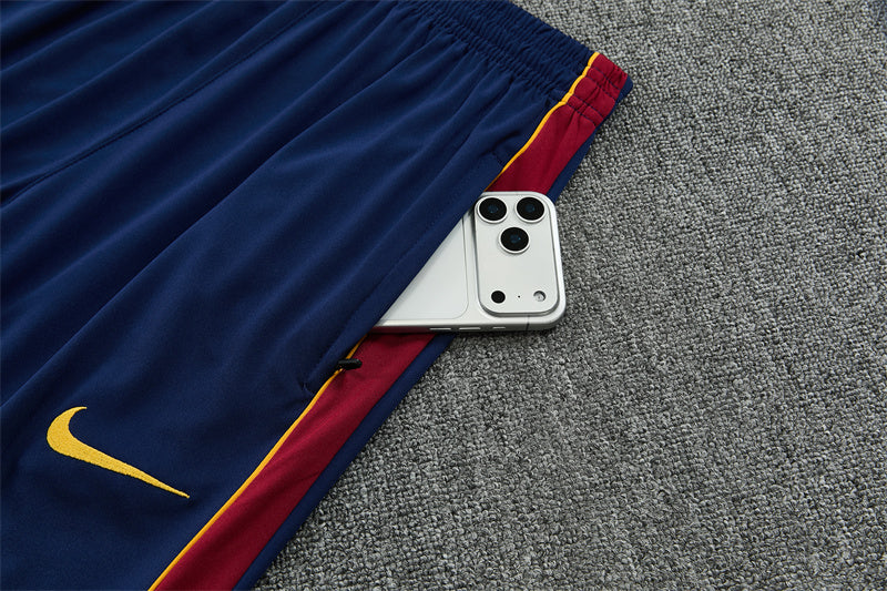 Chándal FC Barcelona Cuadros Azul y Granate – Nike – Conjunto de Entrenamiento