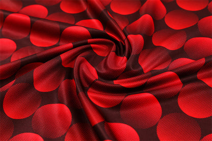 Feyenoord 25/26 – Chándal de entrenamiento (rojo y negro, patrón 3D)