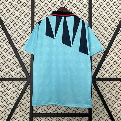 Camiseta Inglaterra Portero 1990 – Diseño Retro Azul Celeste