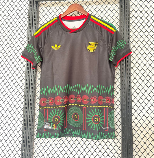 Camiseta Jamaica 2025/2026 Alternativa – Negra edición cultural